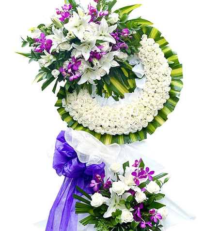 Sincere Condolence Wreath Vietnam