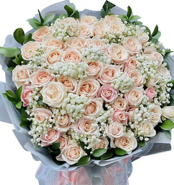 Soft Pastel Birthday Bouquet Vietnameseflowers