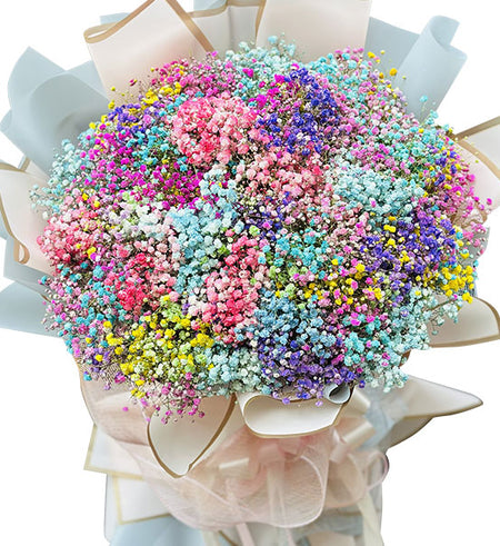 Soft Rainbow Flower Bouquet Vietnam