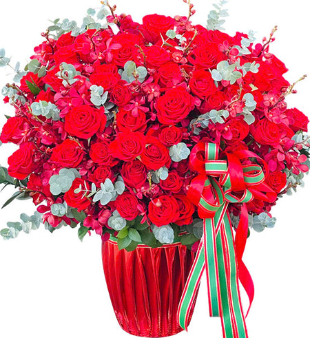 Special Orchid Basket For Mom Vietnam