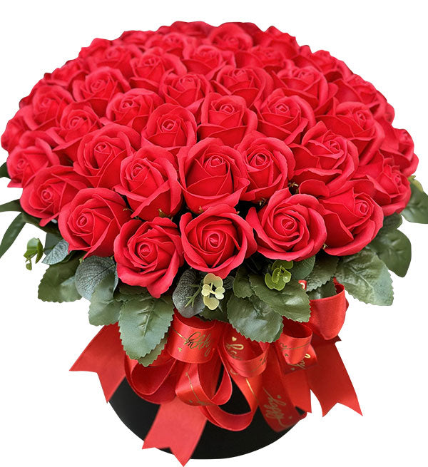 special waxed roses valentine 03