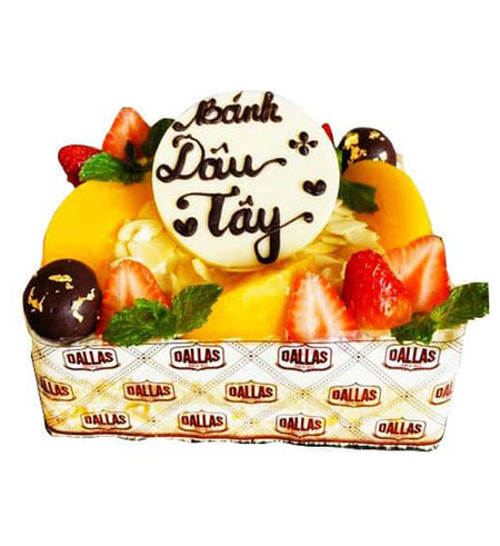 Strawberry Cake - Vietnamese Flowers