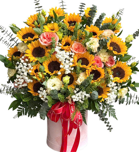 Summer Sunflower Basket Vietnam