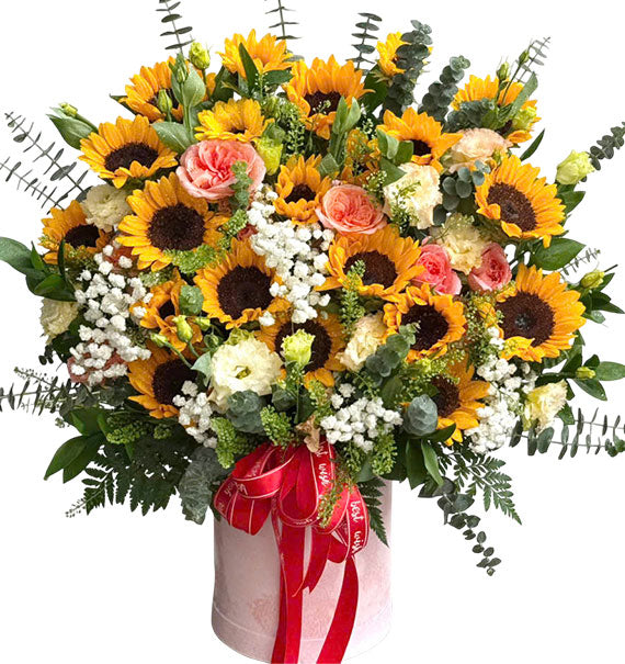 Summer Sunflower Basket Vietnam