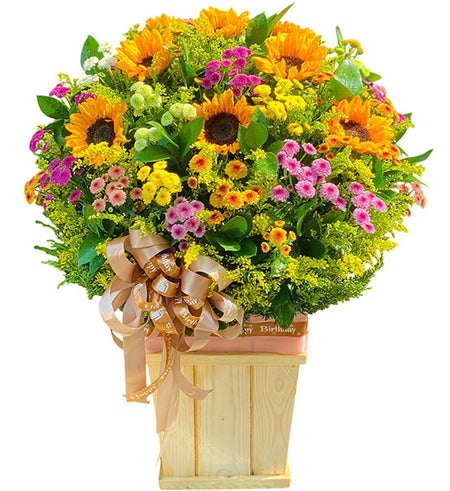 Sunflowers Basket Vietnam