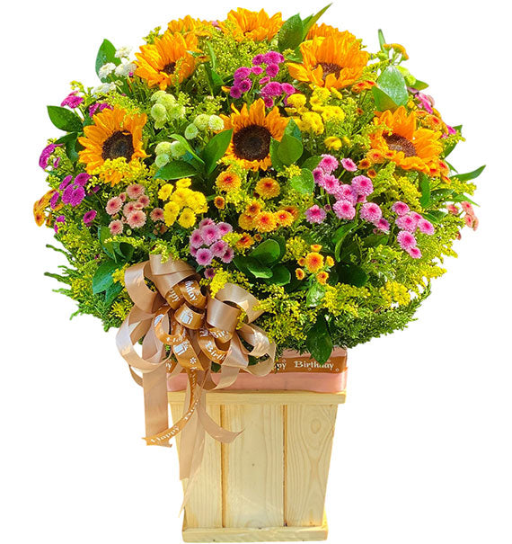 Sunflowers Basket Vietnam