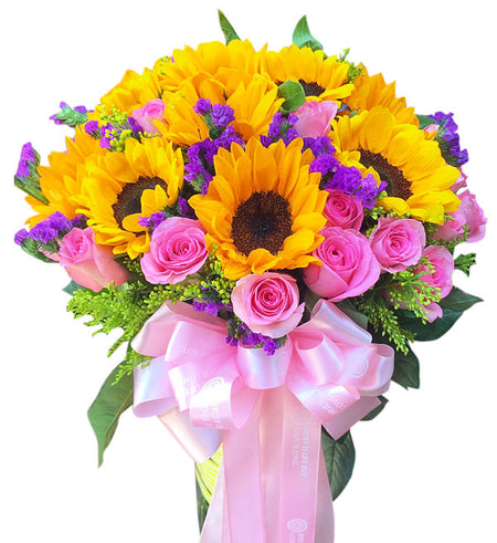 Sunflowers Vase 3 - Vietnamese Flowers