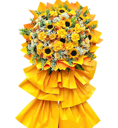 Sunrise Opening Flowers Stand Vietnam