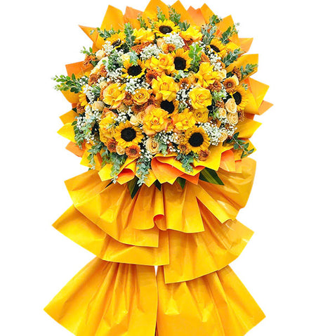 Sunrise Opening Flowers Stand Vietnam