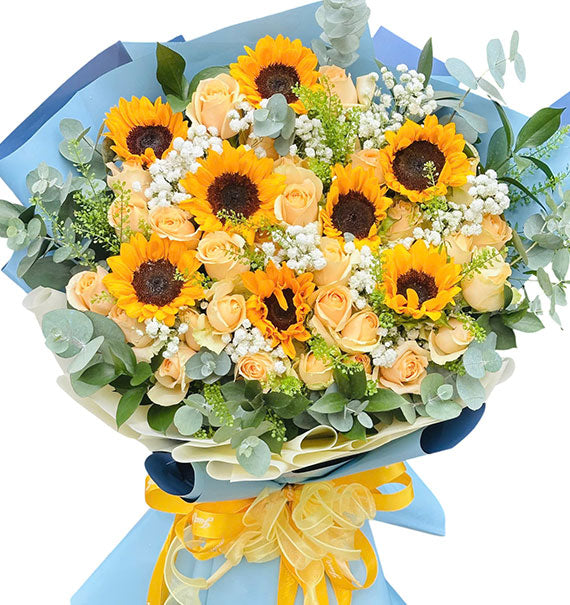 Sunshine for Mom Bouquet Vietnam