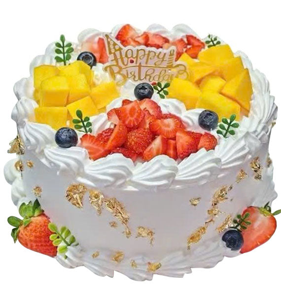 Sweet Fruit Bliss Cake Vietnam