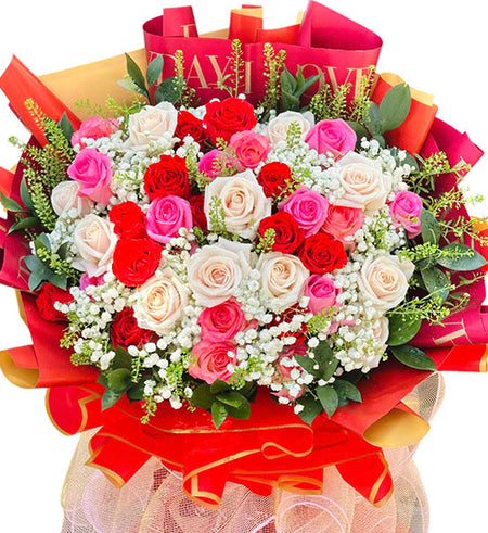 Sweet Mom Birthday Bouquet Vietnamese Flowers