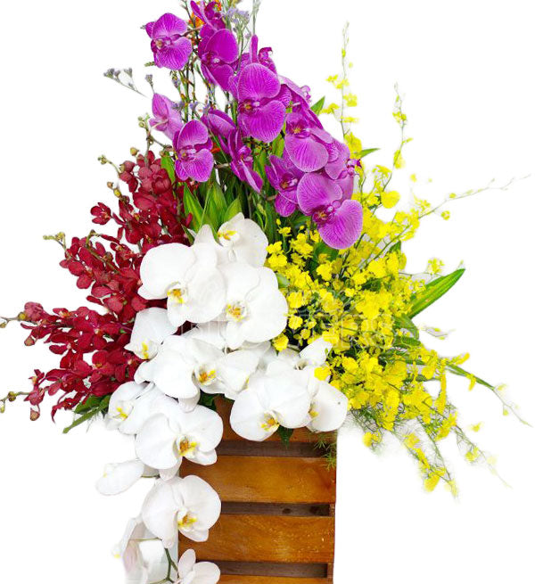 Sympathy Flowers Vase #5 - Vietnamese Flowers