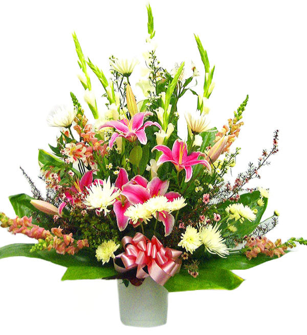 Sympathy Flowers Vase 10 - Vietnamese Flowers