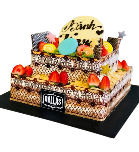 Tiara Cake - Vietnamese Flowers