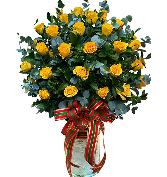 Timeless Beauty Rose Vase Vietnamese Flowers