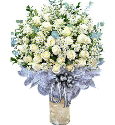 Timeless Rose In Vase Vietnam