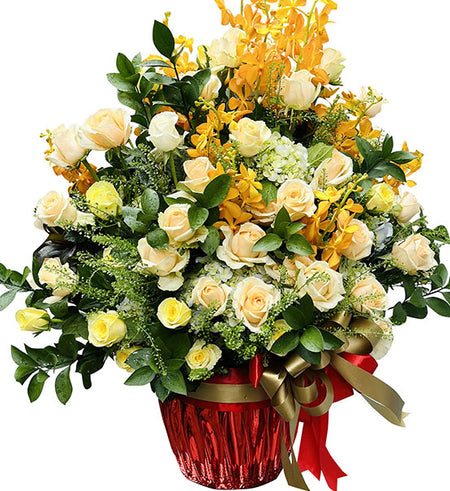Warm Wishes Dad Flowers Vietnamese Flowers