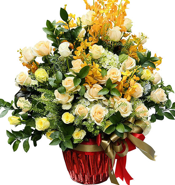 Warm Wishes Dad Flowers Vietnamese Flowers
