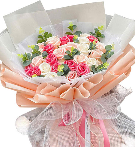 Waxed Roses For Mom 08