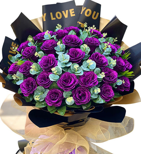 Waxed Roses For Mom 09