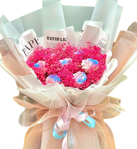 Waxed Roses For Mom 11