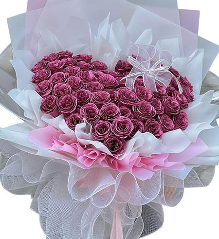 Waxed Roses For Mom 12