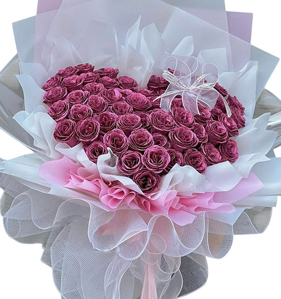 Waxed Roses For Mom 12