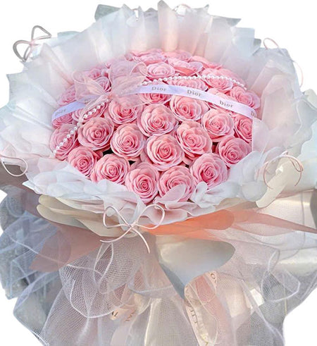 Waxed Roses For Mom 13