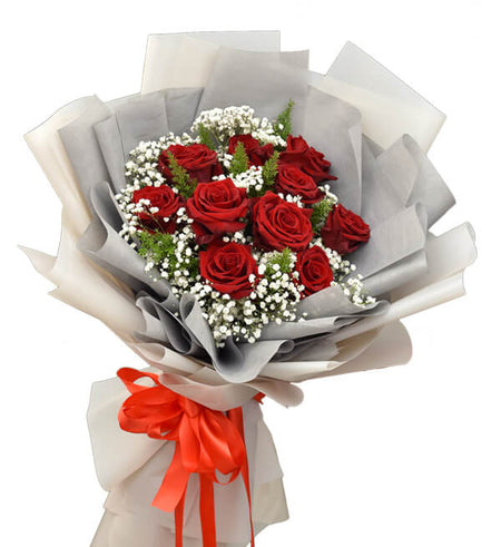 10 Roses Flower #2 - Vietnamese Flowers