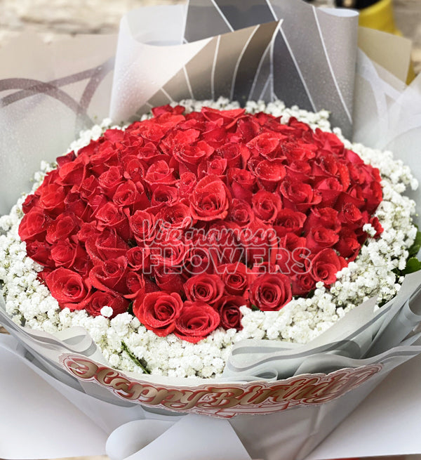 48 Roses Vietnam - Vietnamese Flowers