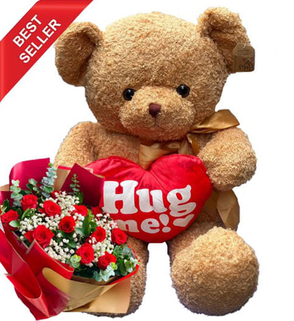 Special Flowers And Bears Valentine - Vietnamese Flowers