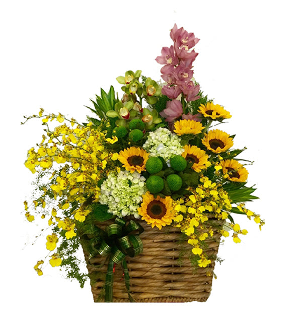 Sunflowers Basket #6 - Vietnamese Flowers