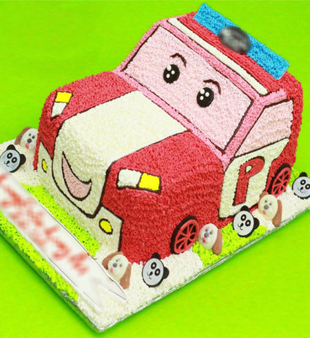 Car Cake 02 - Vietnamese Flowers