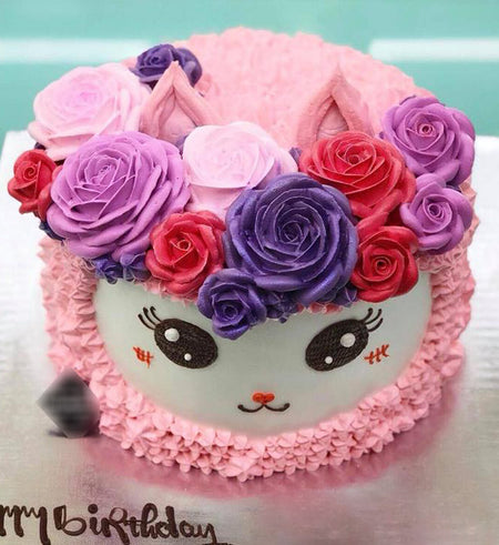 Cute Cake 01 - Vietnamese Flowers