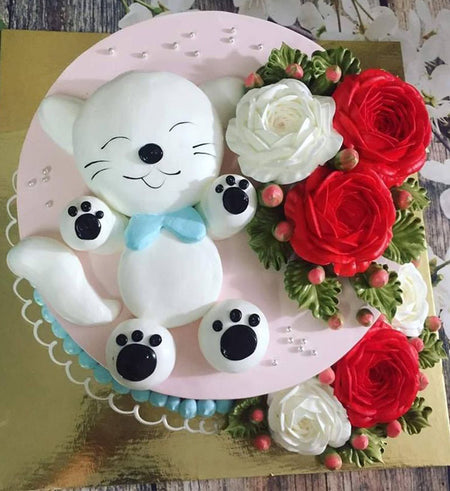Cute Cake 04 - Vietnamese Flowers