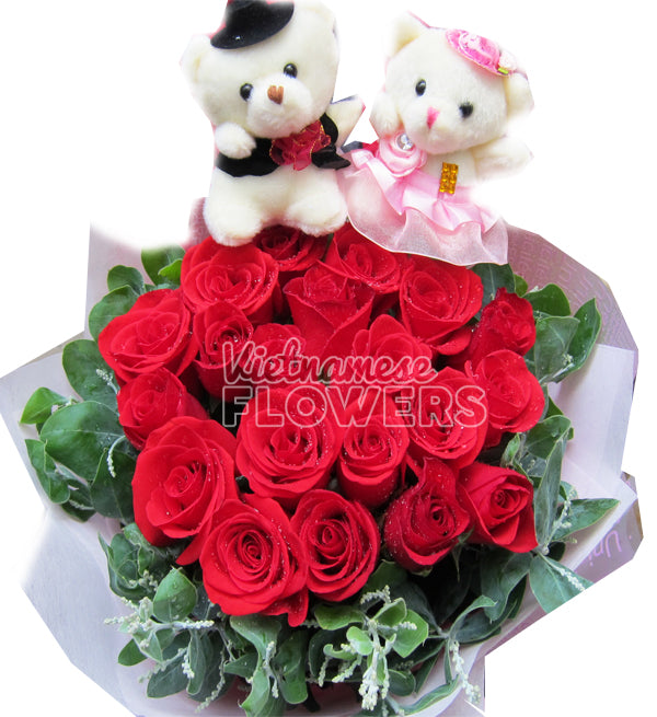 Love & Romance Flowers 200 - Vietnamese Flowers