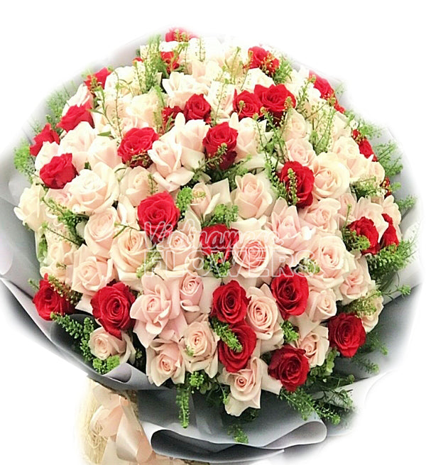 Love & Romance Flowers 350 - Vietnamese Flowers