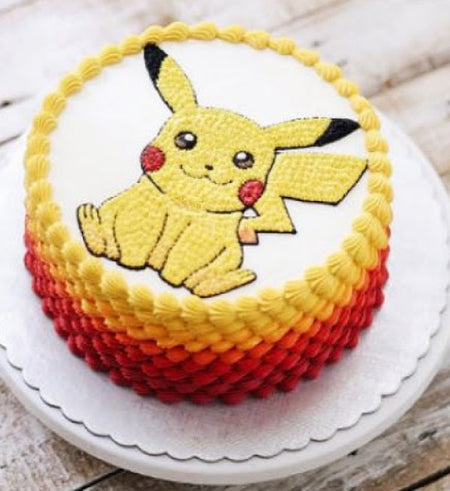 Pokemon Cake 02 - Vietnamese Flowers