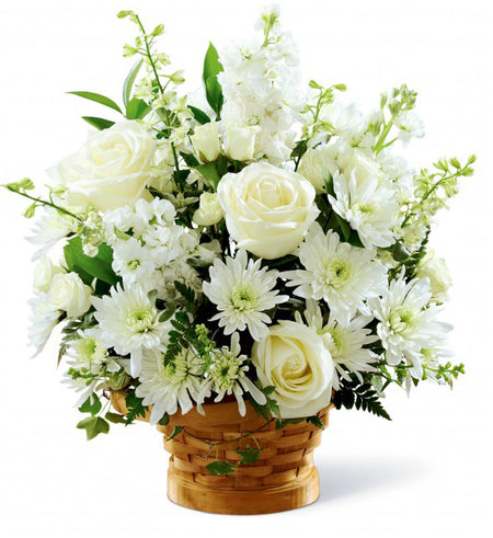 Sympathy Flowers Basket 12 - Vietnamese Flowers