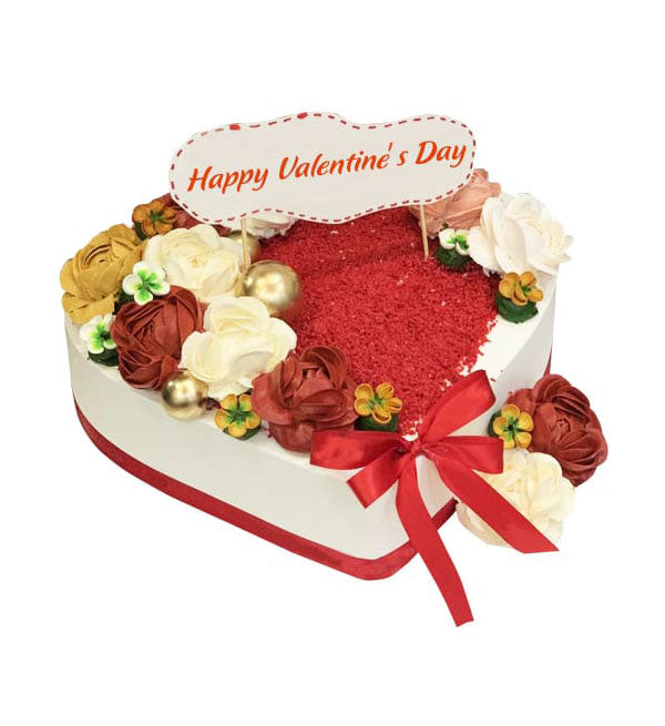Valentine’s Cakes 05 - Vietnamese Flowers